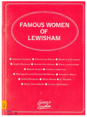 cover image of Famous Women of Lewisham